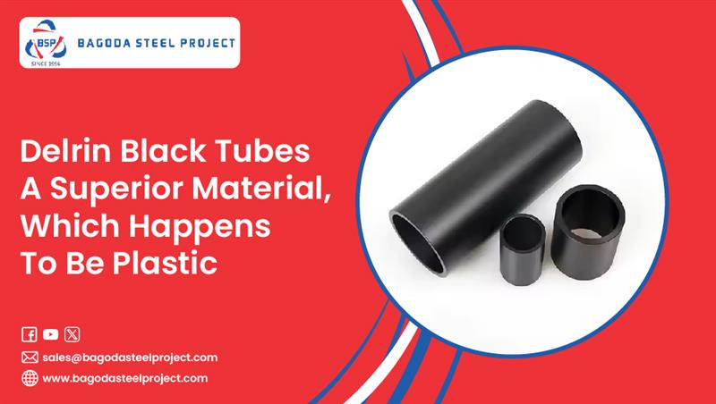 Delrin -Black-Tubes